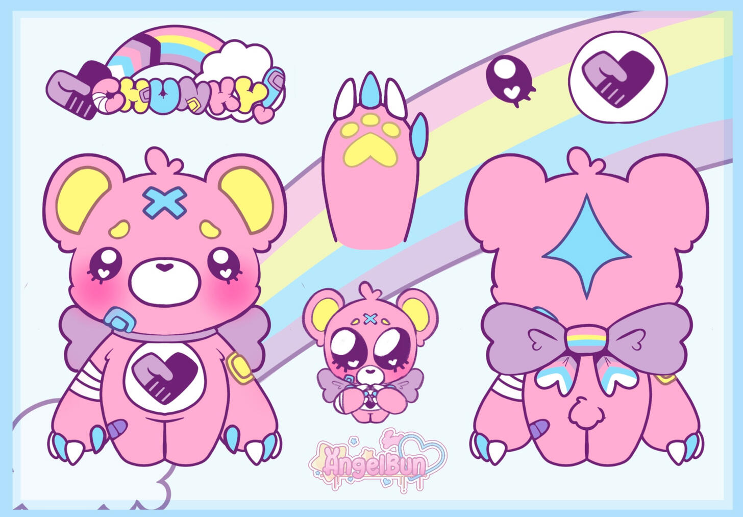 Mascot Ref/Design for Vchunky